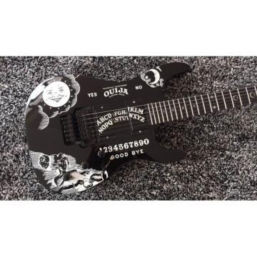 Custom Shop KH2OUIJA Kirk Hammett Ouija Black Back Opera Electric Guitar