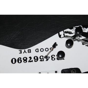 Custom Shop ESP White Kirk Hammett Ouija Electric Guitar