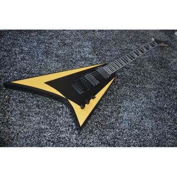 Custom Shop ESP Alexi Laiho Cream Black Electric Guitar Flying V