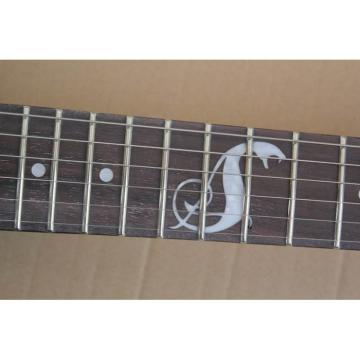 Custom Shop  ESP Snake Byte Black Electric Guitar
