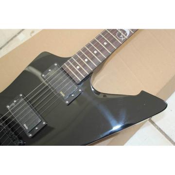Custom Shop  ESP Snake Byte Black Electric Guitar