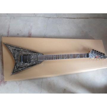 Custom Alexi Laiho Black Diamond Pearl V Guitar
