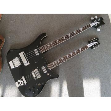 Custom Built 4080 Double Neck Geddy Lee 4 String Bass 6/12 String Option Guitar