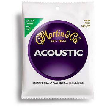 Martin M170 80/20 Bronze Extra Light Acoustic Guitar Strings