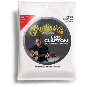 Martin MEC12 Clapton's Choice Phosphor Bronze Light Acoustic Guitar Strings
