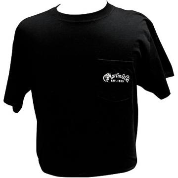 Martin Dreadnought Centennial Pocket T-Shirt XXX Large Black