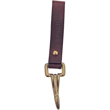 Martin Leather Keychain with Brass Buckle