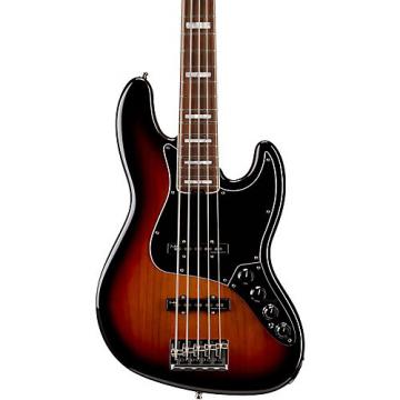 Fender American Elite Five String Rosewood Fingerboard Jazz Bass 3-Color Sunburst