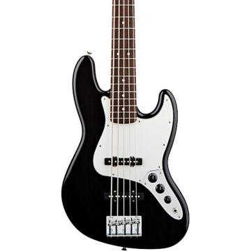 Fender Standard 5-String Jazz Bass Guitar Black Rosewood Fretboard