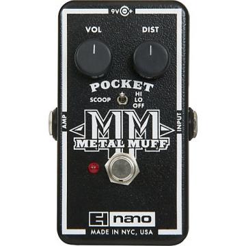 Electro-Harmonix Nano Pocket Metal Muff Distortion Guitar Effects Pedal