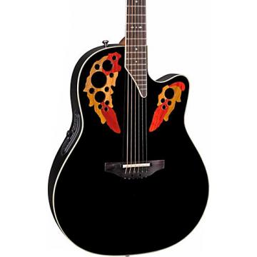 Ovation Standard Elite 2778 AX Acoustic-Electric Guitar Black