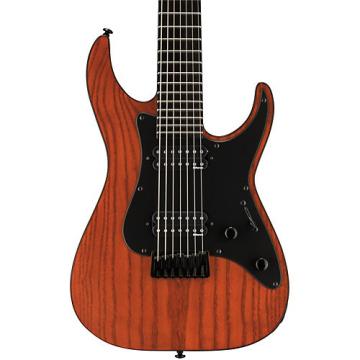 ESP LTD Alex Wade AW-7 Baritone Electric Guitar Padouk Brown Satin