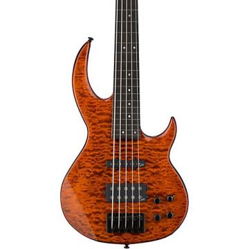 ESP LTD Bunny Brunel 5-String Electric Bass Burnt Orange