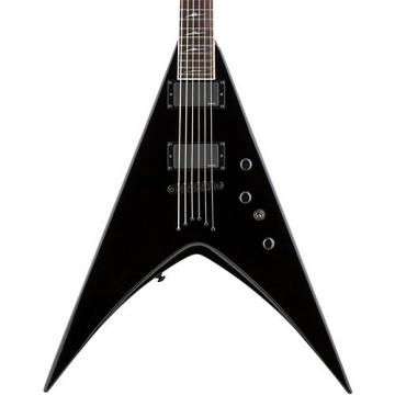 ESP LTD V-401B Baritone Electric Guitar Black