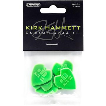 Dunlop Kirk Hammett Jazz Guitar Picks 6 Pack