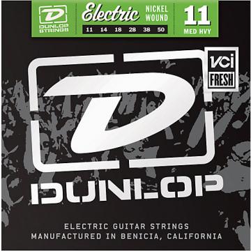 Dunlop Nickel Plated Steel Electric Guitar Strings - Medium Heavy