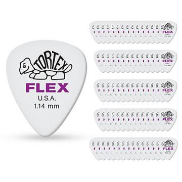 Dunlop Tortex Flex Standard Guitar Picks 1.14 mm 72 Pack