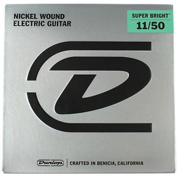Dunlop Super Bright Medium Heavy Nickel Wound Electric Guitar Strings (11-50)