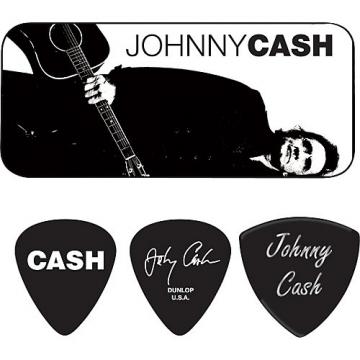 Dunlop Johnny Cash Legend Pick Tin with 6 Picks Medium