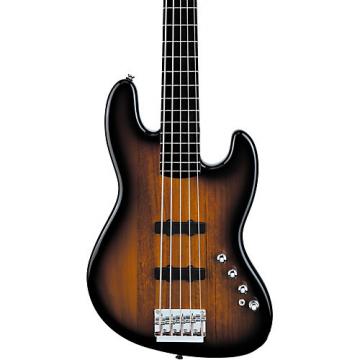 Squier Deluxe Jazz Bass Active V 5-String Electric Bass Guitar 3-Color Sunburst