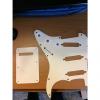 Custom Fender Stratocaster worn white pickguard and back plate #1 small image