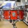 Custom SJC Custom 6.5x14 Maple Snare Drum in Red Splatter Lacquer #1 small image