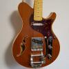 Custom Schroeder Chopper TL Thinline Telecaster Tele Electric Guitar with Bigsby #1 small image