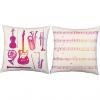 Custom Pink Instruments - RoomCraft Throw Pillows #1 small image