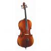 Custom Becker 4000F 4/4 Full Size Solid-Top Cello Outfit - Red-Gold Gloss Finish