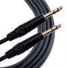Custom Mogami Gold TRS to TRS Patch Cable 6 Foot