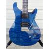 Custom PRS SE Custom 24  Quilted maple top in Royal Blue 25th Anniverary model