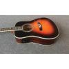Custom Shop Martin D28 Tobacco Burst Acoustic Electric Guitar Sitka Solid Spruce Top With Ox Bone Nut &amp; Saddler #5 small image