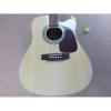 Custom Martin Natural D28 Acoustic Electric Guitar with EQ fishman Sitka Solid Spruce Top With Ox Bone Nut &amp; Saddler #4 small image