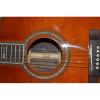 Custom 1833 Martin D45 Amber Acoustic Guitar Sitka Solid Spruce Top With Ox Bone Nut &amp; Saddler
