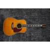 Custom Dreadnought D45S 1833 Martin Acoustic Guitar Amber Finish #1 small image