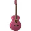 Jay Turser JJ-Heart Series Acoustic Guitar Purple Sparkle #1 small image