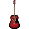 Jay Turser JJ-45F Series Acoustic Guitar Red Sunburst