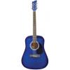 Jay Turser JJ-45F Series Acoustic Guitar Blue Sunburst