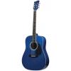 Jay Turser JJ-45 Series Acoustic Guitar Trans Blue