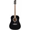 Jay Turser JJ-45 Series Acoustic Guitar Black #1 small image