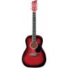 Jay Turser JJ-43F Series 3/4 Size Acoustic Guitar Red Sunburst