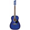 Jay Turser JJ-43F Series 3/4 Size Acoustic Guitar Blue Sunburst #1 small image