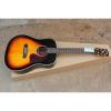 J-45 Rosewood Vintage Sunburst Acoustic Guitar Sitka Solid Spruce Top With Ox Bone Nut &amp; Saddler #4 small image