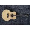 Custom SJ200 Project Real Wood Spruce Top Acoustic Electric Guitar Fishman EQ Inlayed Name