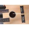 Custom Shop Natural Double Neck Acoustic Electric Guitar #3 small image