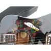 Custom Shop Dove Hummingbird Black Acoustic Guitar #3 small image