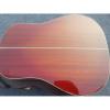 Custom Red Cherry Sunburst J160E Acoustic Guitar #5 small image