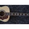 Custom 6 String J200 43 Inch Solid Spruce Top Acoustic Guitar