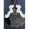 Custom J180 6 Strings Black Star Inlays Acoustic Guitar