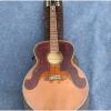 Custom J180 6 Strings Amber Star Inlays Acoustic Guitar